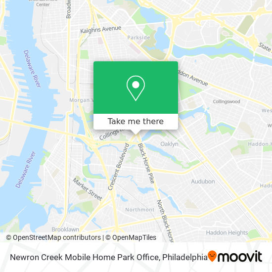 Newron Creek Mobile Home Park Office map