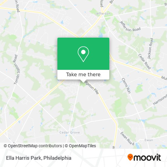 Mapa de Ella Harris Park