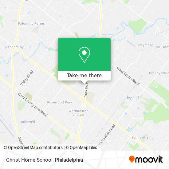 Mapa de Christ Home School