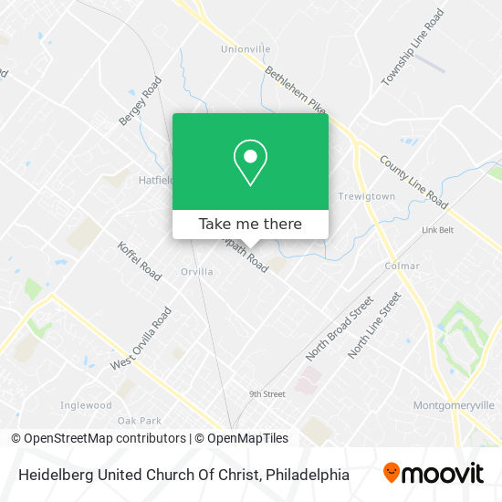 Heidelberg United Church Of Christ map