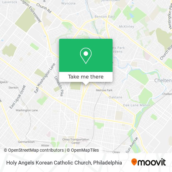Holy Angels Korean Catholic Church map