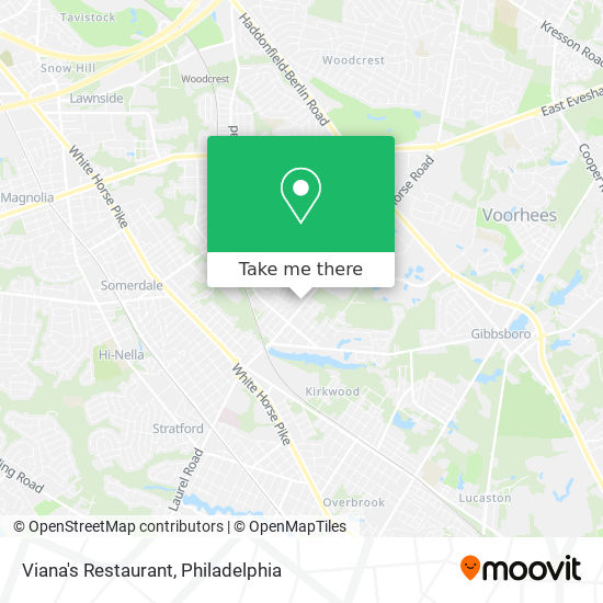 Viana's Restaurant map