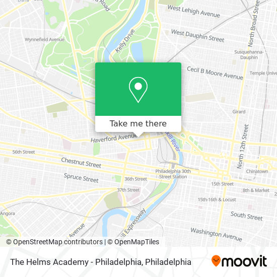 Mapa de The Helms Academy - Philadelphia