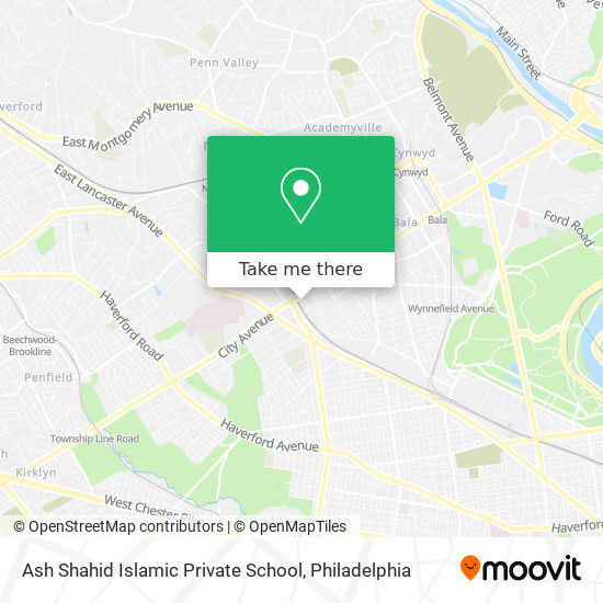 Mapa de Ash Shahid Islamic Private School