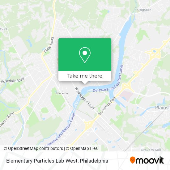 Mapa de Elementary Particles Lab West