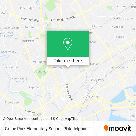 Grace Park Elementary School map