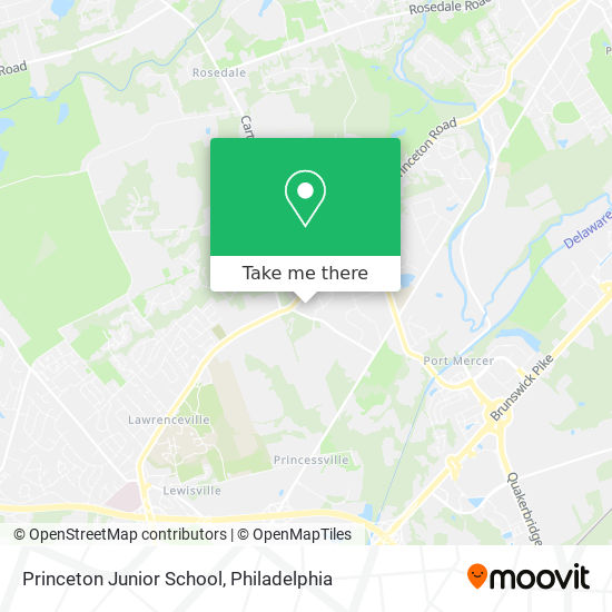 Princeton Junior School map