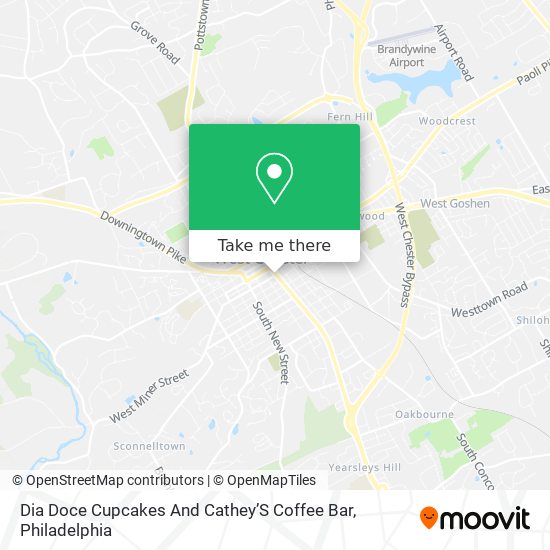 Dia Doce Cupcakes And Cathey’S Coffee Bar map