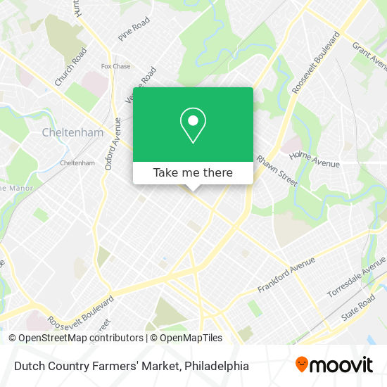 Mapa de Dutch Country Farmers' Market