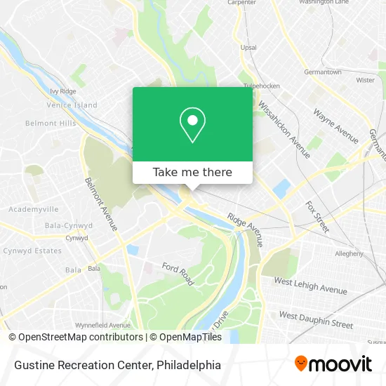 Gustine Recreation Center map