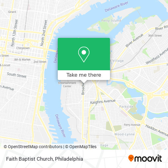 Faith Baptist Church map