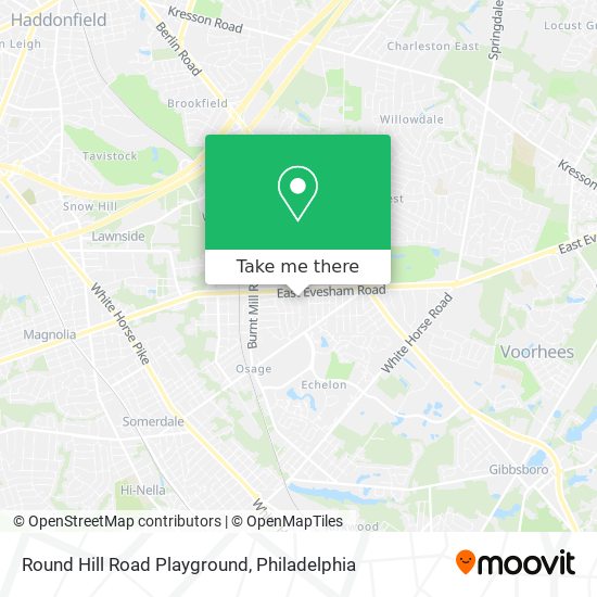 Round Hill Road Playground map