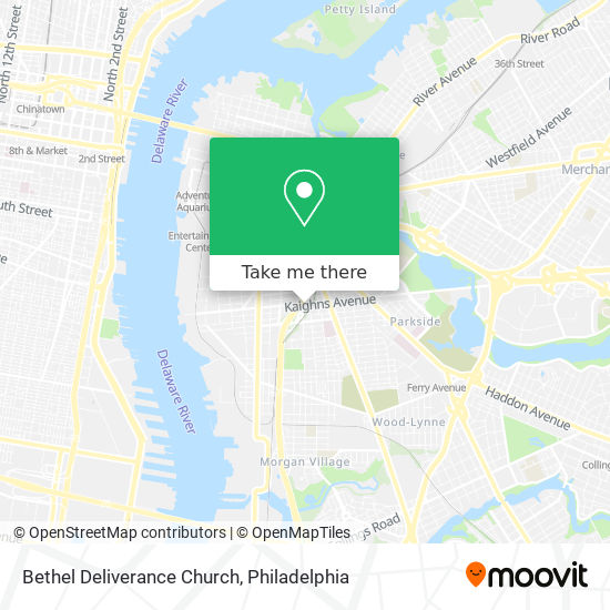 Mapa de Bethel Deliverance Church