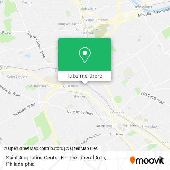 Mapa de Saint Augustine Center For the Liberal Arts