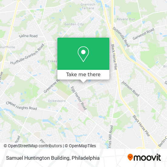 Mapa de Samuel Huntington Building