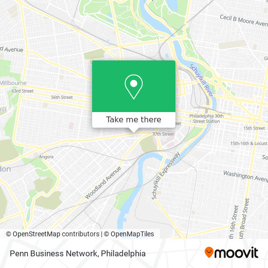 Penn Business Network map