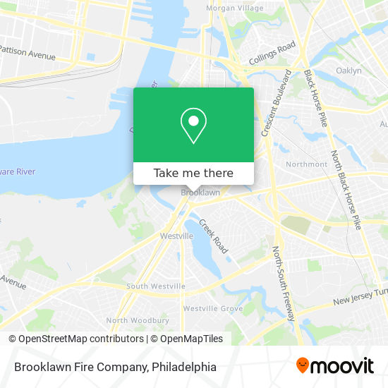 Mapa de Brooklawn Fire Company