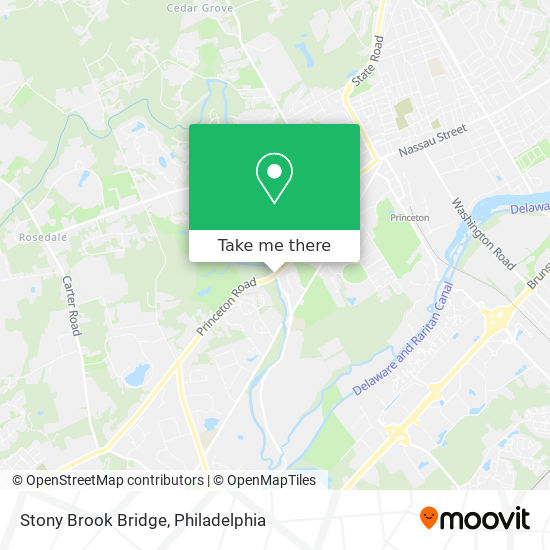 Mapa de Stony Brook Bridge