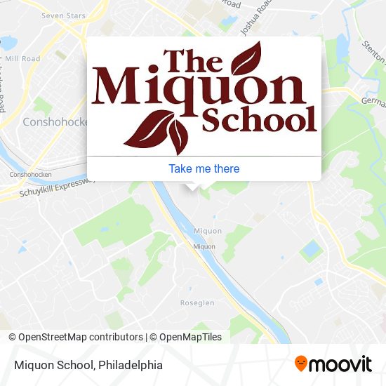 Mapa de Miquon School