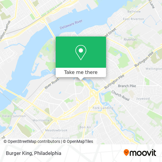 Burger King map