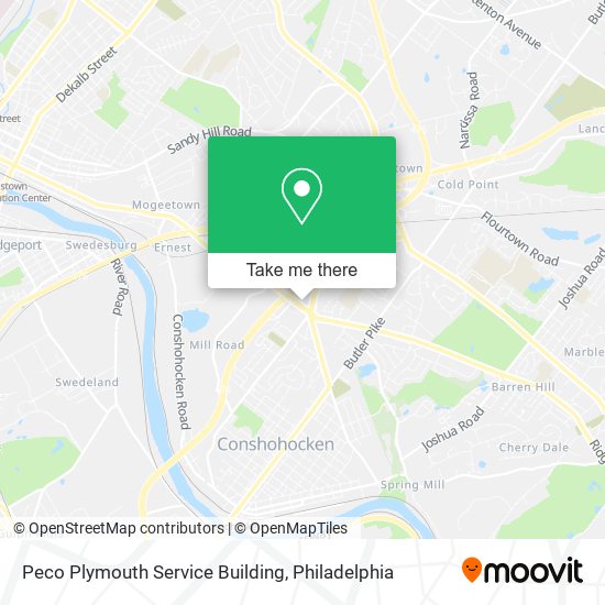 Peco Plymouth Service Building map