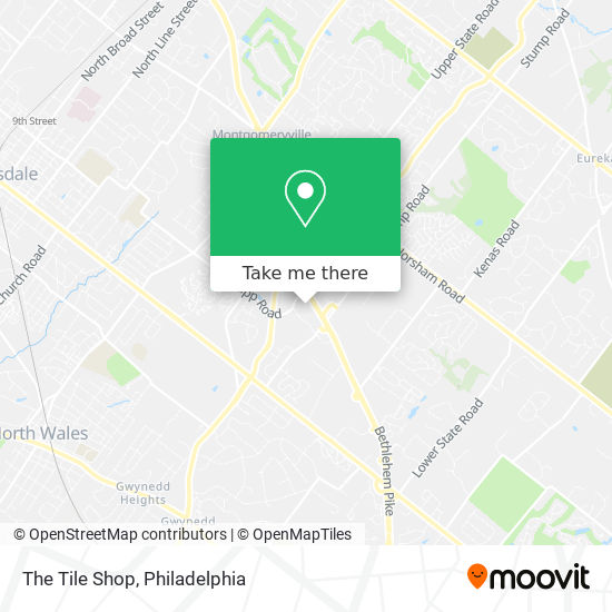 The Tile Shop map