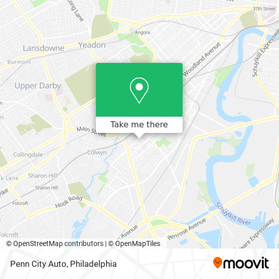 Penn City Auto map