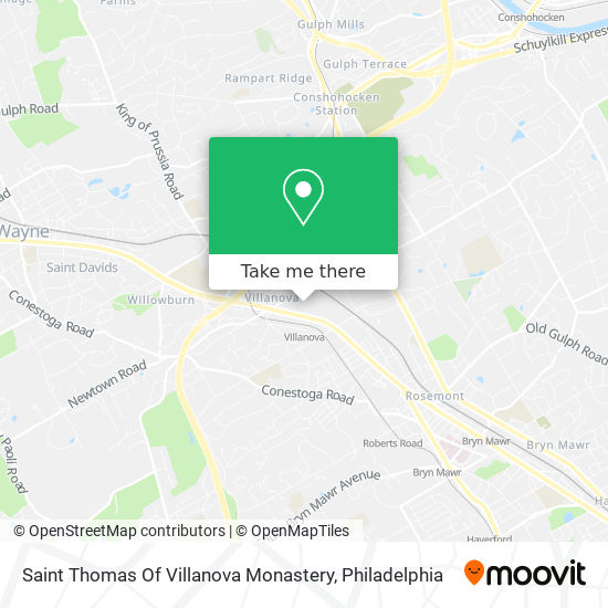 Saint Thomas Of Villanova Monastery map