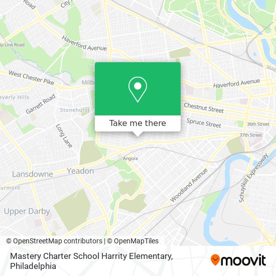 Mapa de Mastery Charter School Harrity Elementary