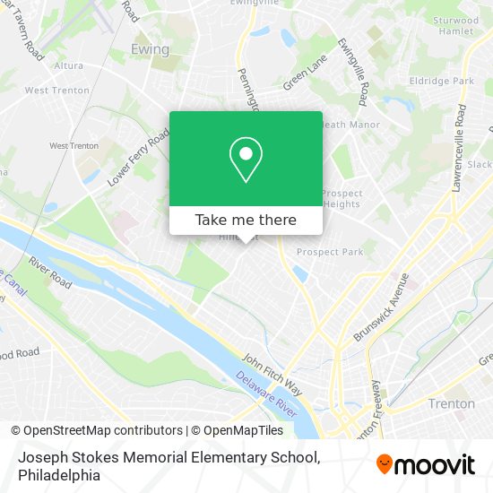 Mapa de Joseph Stokes Memorial Elementary School