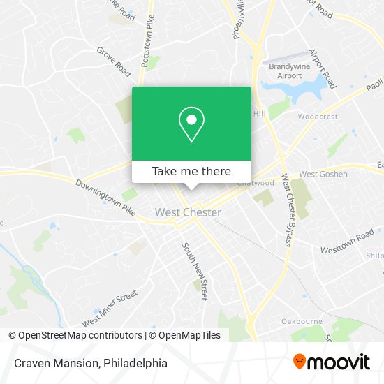 Mapa de Craven Mansion