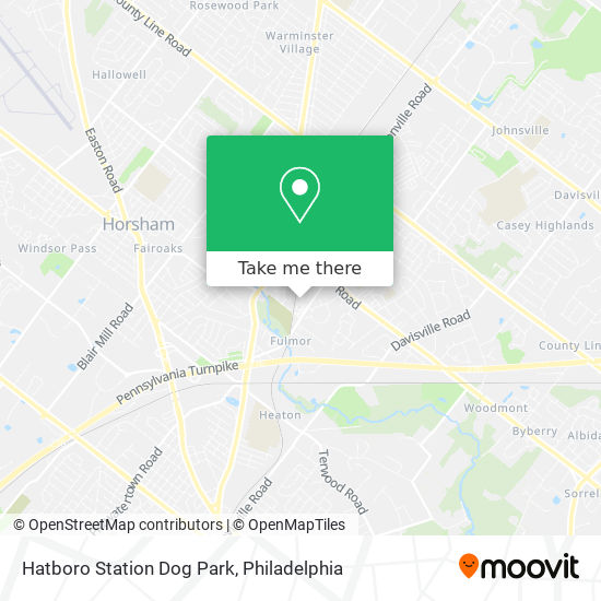 Mapa de Hatboro Station Dog Park