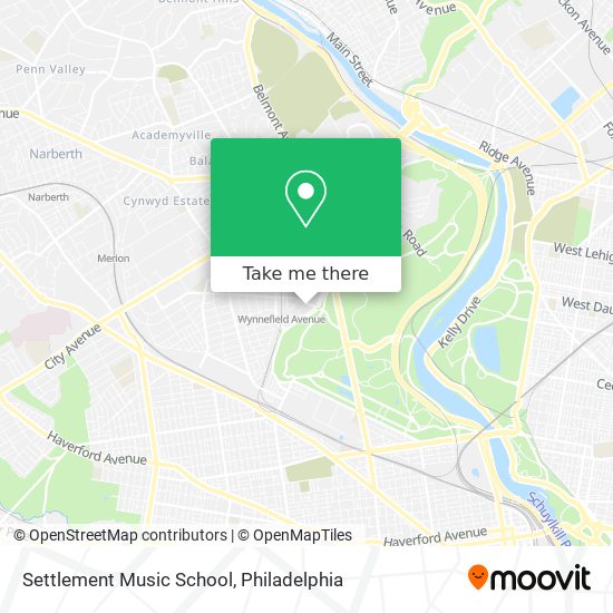 Settlement Music School map
