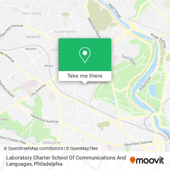 Laboratory Charter School Of Communications And Languages map