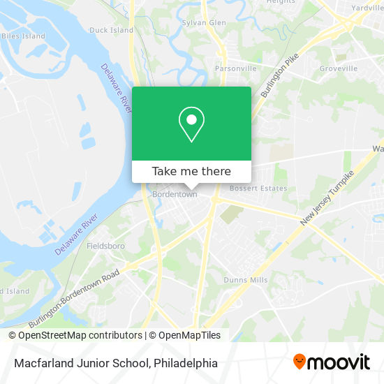 Macfarland Junior School map