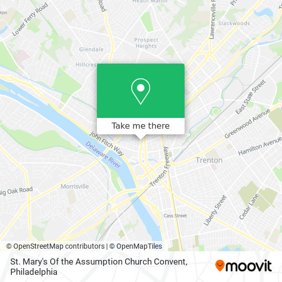 St. Mary's Of the Assumption Church Convent map