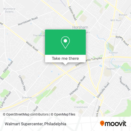 Walmart Supercenter map