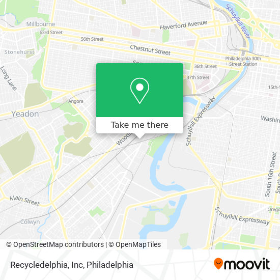 Mapa de Recycledelphia, Inc