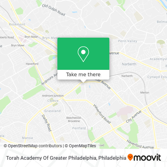 Mapa de Torah Academy Of Greater Philadelphia