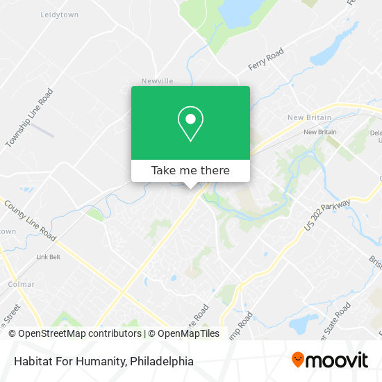 Habitat For Humanity map