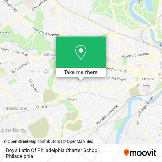 Boy's Latin Of Philadelphia Charter School map