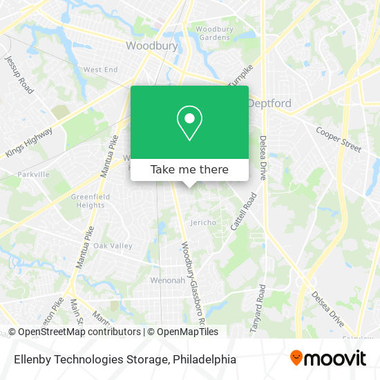 Ellenby Technologies Storage map