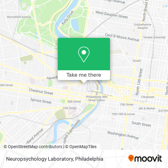 Neuropsychology Laboratory map