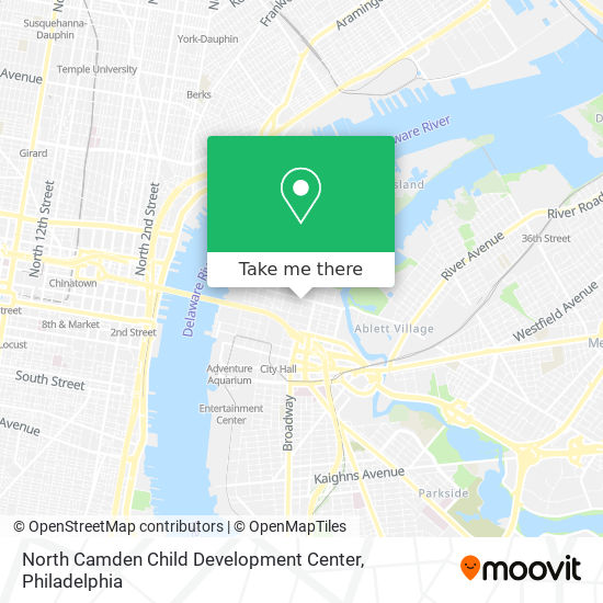 Mapa de North Camden Child Development Center