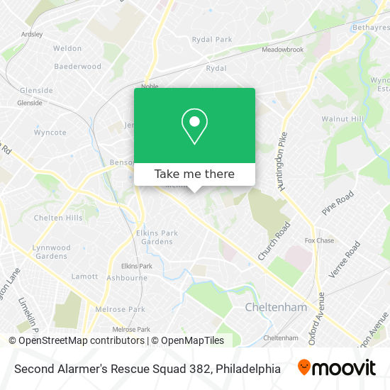 Second Alarmer's Rescue Squad 382 map