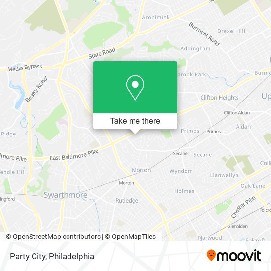 Party City map