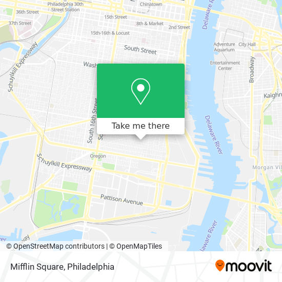 Mapa de Mifflin Square