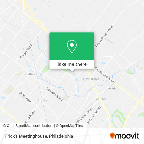 Frick's Meetinghouse map