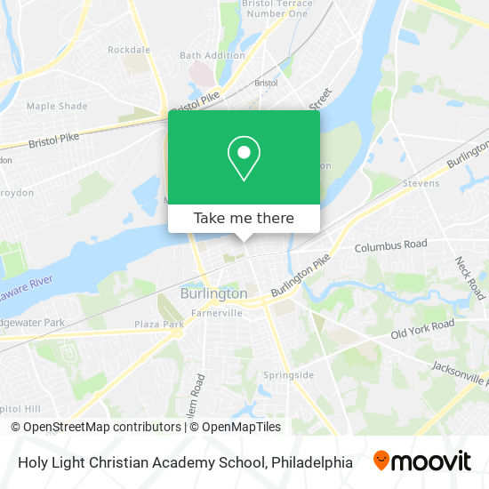 Mapa de Holy Light Christian Academy School
