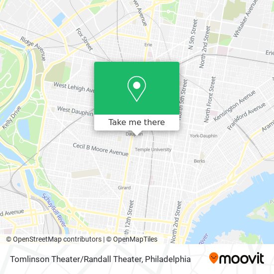 Tomlinson Theater / Randall Theater map